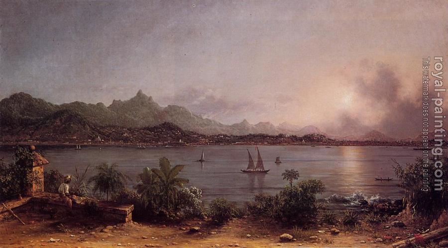 Martin Johnson Heade : The Harbor at Rio de Janeiro